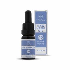 Endoca RAW Hamppuöljy 1000 mg CBD + CBDa (10%), 10 ml