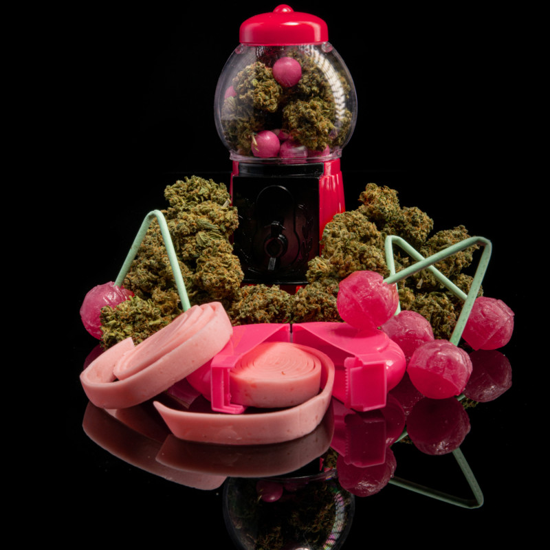 Eighty8 Bubblegum CBD Hampun kukka - 1-25 grammaa