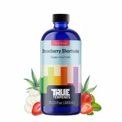 True Terpenes Jahodový koláč s príchuťou (5 ml – 960 ml)