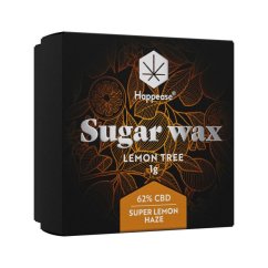Happease - Extract Lemon Tree Sugar Wax, 62% CBD, 1 g