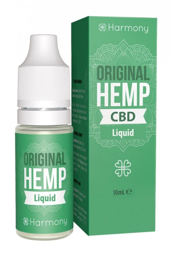 Harmony CBD nestemäinen alkuperäinen hamppu 10 ml, 30-600 mg CBD
