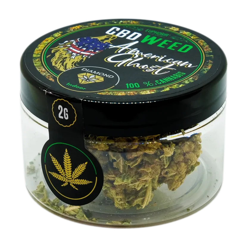 Euphoria CBD Weed Diamond American Ghost, 2 g