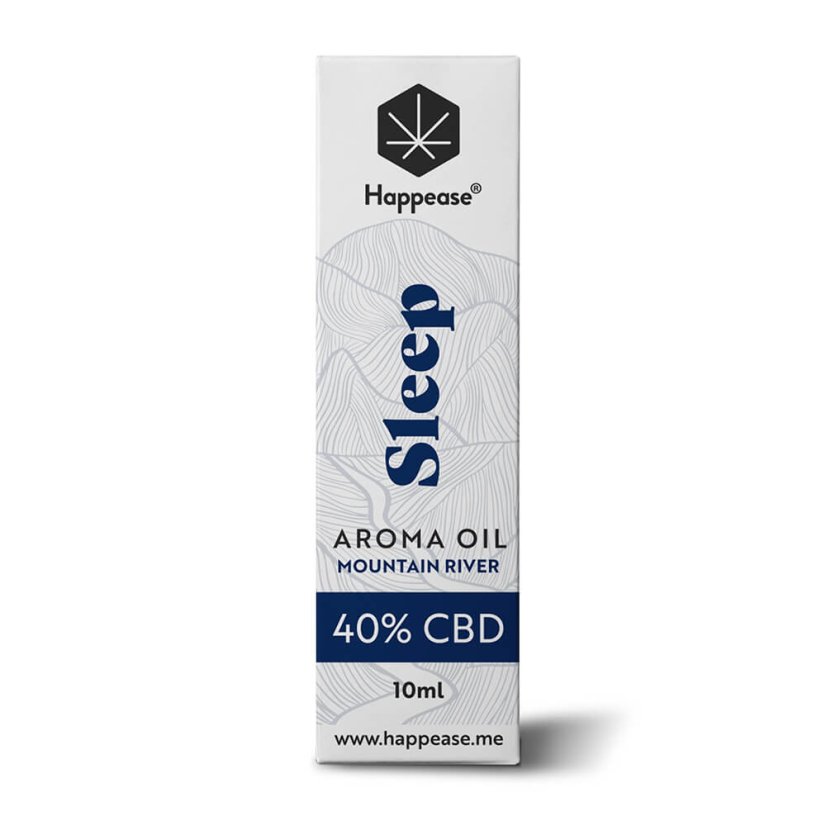 Happease Sleep CBD Oil Mountain River, 40 % CBD, 4000 mg, 10 ml