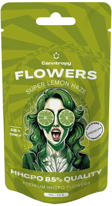 Canntropy HHCPO Flower Super Lemon Haze, HHCPO laatu 85 %, 1 g - 100 g
