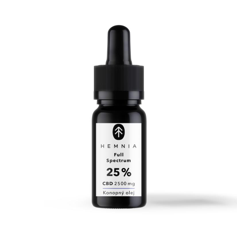 Hemnia Täysspektri CBD-hamppuöljy 25%, 7500mg, 30 ml