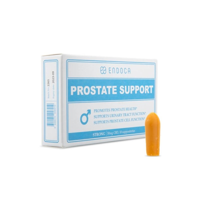 Endoca Peräpuikot Prostata Support 500 mg CBD, 10 kpl