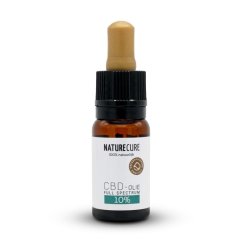 Nature Cure Celospektrálny CBD olej, 10 %, 1000 mg, 10 ml