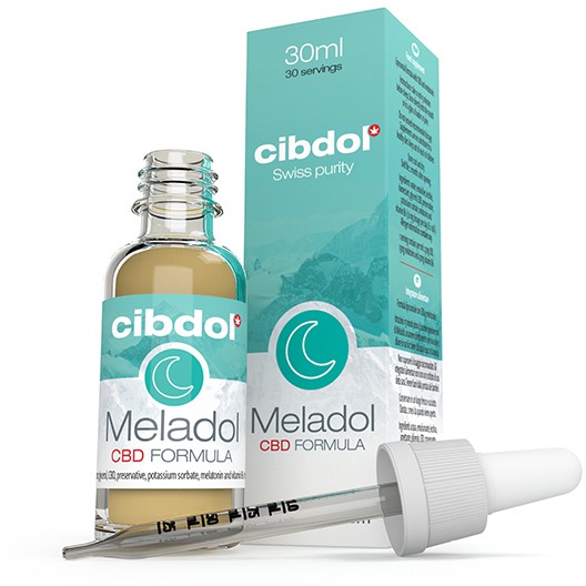 Cibdol Fall Asleep Meladol s CBD 75 mg, 30 ml