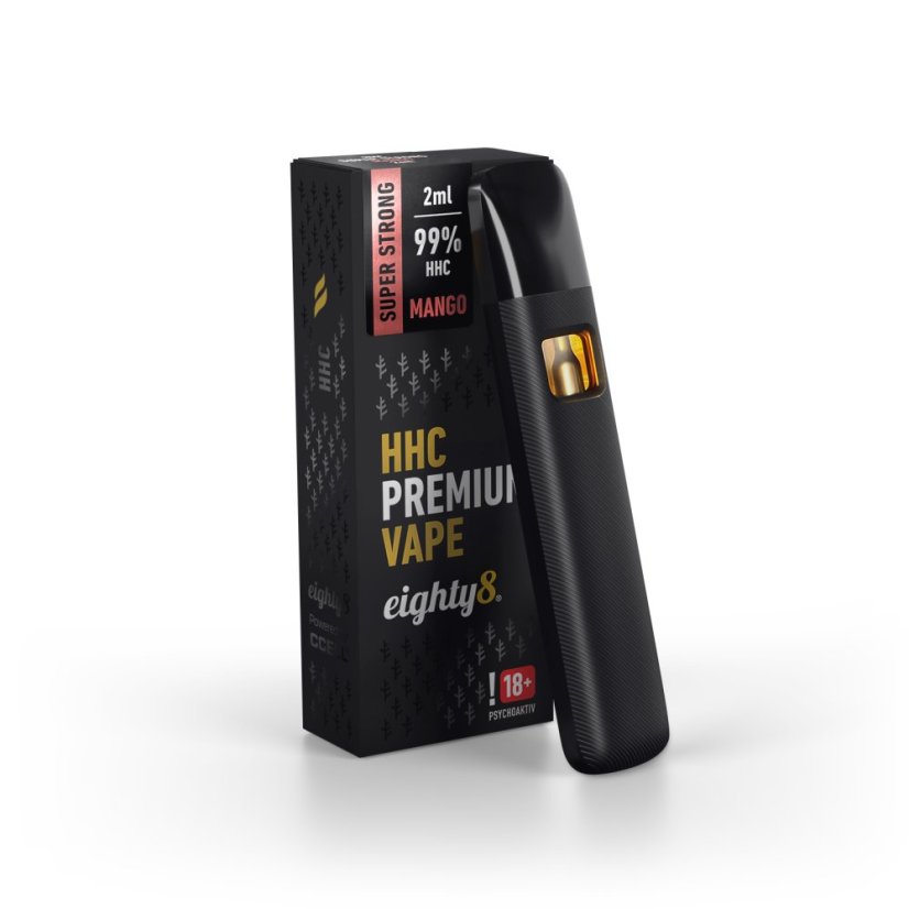 hhc vape mango Eighty8 HHC Vape Mango, 99 % HHC, 2 ml