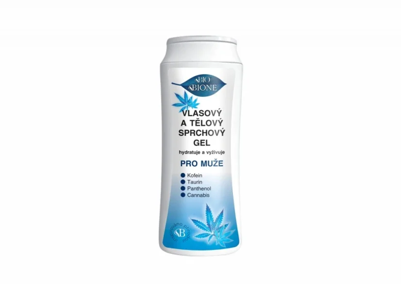 Bione Gel douche corps et cheveux homme, 200 ml