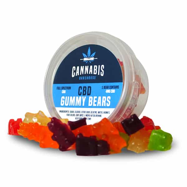 Cannabis Bakehouse CBD-hedelmä gummies - 22 kpl x 4 mg CBD, 30 g