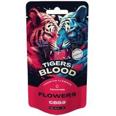 Canntropy CBG9 Fleurs Sang de Tigre, CBG9 85% qualité, 1-100 g