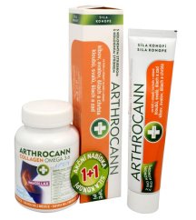 Annabis Arthrocann gel 75ml + Arthrocann Collagen Omega 3-6 60 tablets