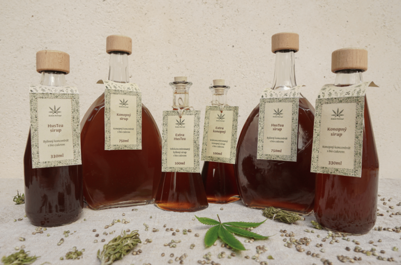 Dobre Konopi Hustea -siirappi, 330 ml