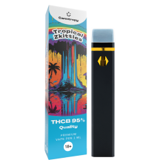 Canntropy THCB Vape Pen Tropical Zkittles, THCB 95% quality, 1 ml