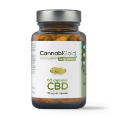CannabiGold Terpeenit+ CBD-kapselit 60 x 10mg
