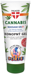 Palacio CANNABIS Massage Gel FORTE Tube, 200 ml