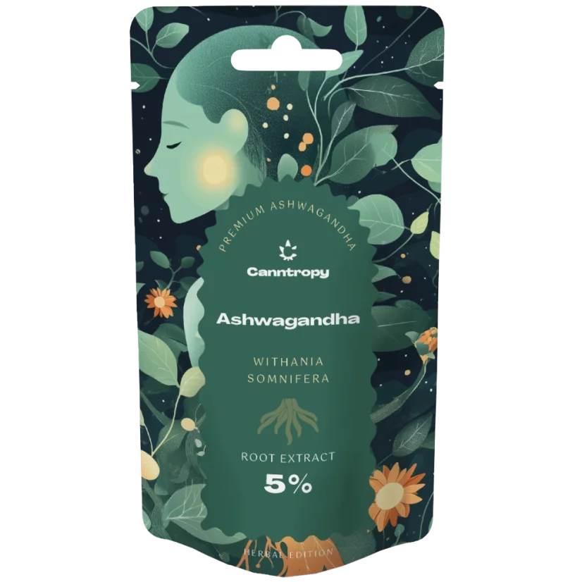 Canntropy Ashwagandha (Withania somnifera) Extract 5%, 5 g - 100 g