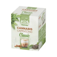 Multitrance Café de cânhamo Cappuccino instantâneo (10 x 14 g)