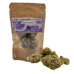 Flowrolls CBG Flower White Widow, 1g - 100g