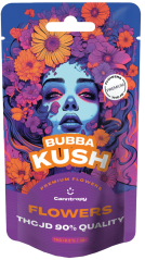 Canntropy THCJD Flor Bubba Kush, THCJD 90% de qualidade, 1 g - 100 g