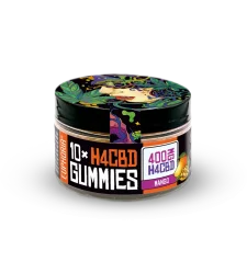 Euphoria Gummies H4CBD Mangue, 10 pièces x 40 mg, 400 mg