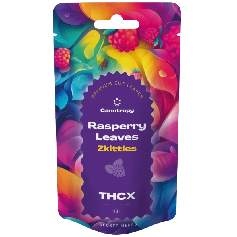 Canntropy THCX Rasperry Leaves + Zkittles, 3 g - 100 g