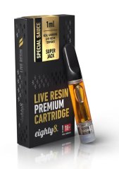 Eighty8 CBD Cartridge Super Jack elävät hartsiterpeenit, 1 ml