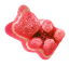 Mansikanmakuiset CBD-kumikarhut (300 mg), 40 pussia laatikossa, 4000 g