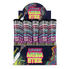 Euphoria T9HC Aromaattinen tikku Grape Kush, 20 kpl esillä
