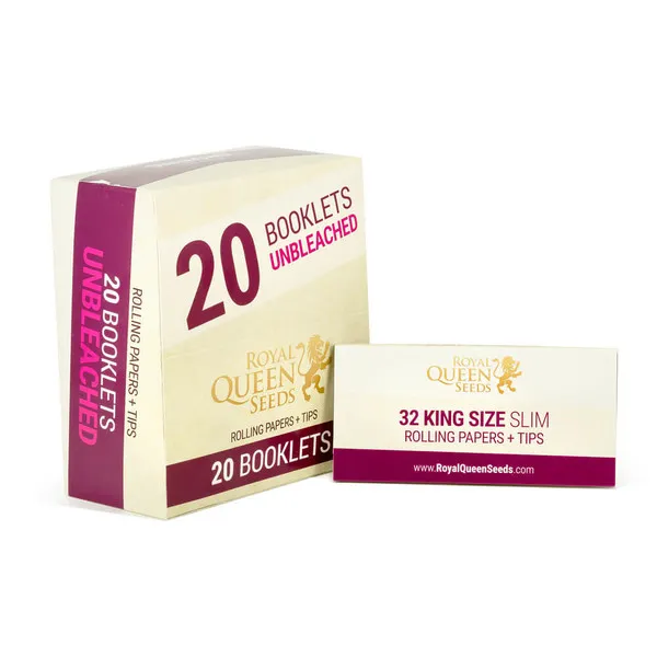 Royal Queen Seeds Valkaisemattomat rullapaperit, 111x53 mm