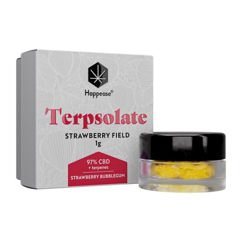 Happease - Extract Strawberry Field Terpsolate, 97% CBD, 1 g