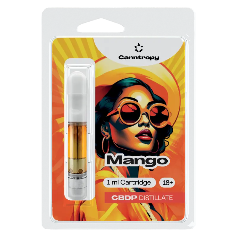 Canntropy CBDP-patruuna Mango, CBDP 88% laatua, 1 ml