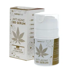 Cannaline CBD Ikääntymistä ehkäisevä seerumi kaviaariuutteella, 100 mg CBD:tä, 50 ml