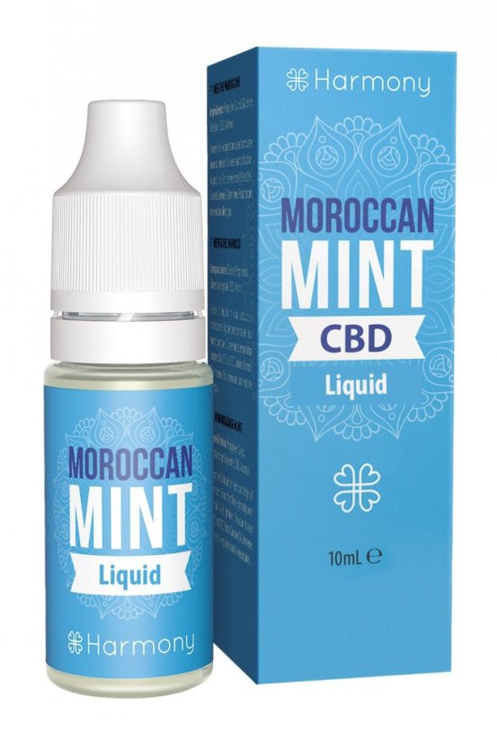 Harmony CBD nestemäinen Marokkolainen minttu 10 ml, 30-600 mg CBD