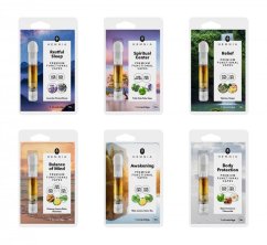 Hemnia Toiminnalliset CBD-patruunat, kaikki yhdessä -sarja - 8 makua x 1 ml