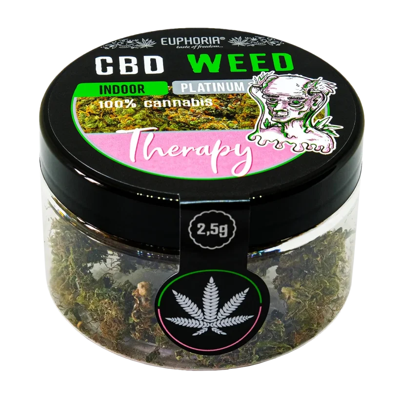 Euphoria CBD Weed Platinum Therapy, 2,5 g