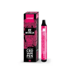Euphoria CBD Kertakäyttöinen Vape Pen Ice Watermelon, 2 ml