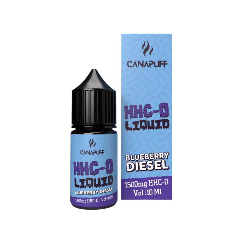 CanaPuff HHC-O Liquid Blueberry Diesel, 1500 mg, 10 ml