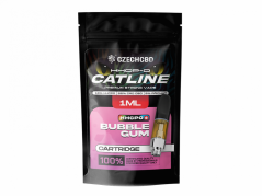 Czech CBD HHCPO Cartridge CATline Bubble Gum, HHCPO 10 %, 1 ml