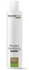CannabiGold Micellar ελαιώδης δέρμα κάθαρση νερό CBD 25 mg, 200 ml