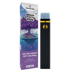 Canntropy Bolígrafo vaporizador 10-OH-HHCP Black Cherry Fizz, 10-OH-HHCP 94 % de calidad, 2 ml