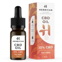 Herbican CBD Oil THC Free, 10%, 10 ml