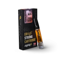 Eighty8 E8High Kasetti Lychee, 96 % E8High, 1 ml