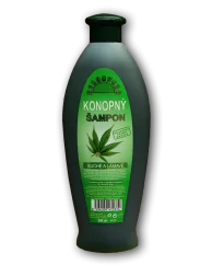 Herbavera Shampoing au chanvre cheveux secs et cassants, 550 ml