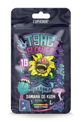 Euphoria T9HC Mélange à base de plantes Damiana OG Kush, 1 g