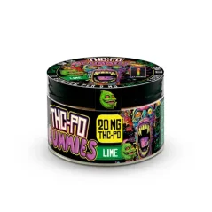 Euphoria THCPO Gummies Lime, 10 kpl x 2 mg, 20 mg