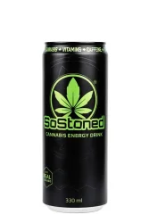 Euphoria SoStoned Cannabis Energy Drink, ilman CBD:tä, 330 ml
