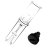 AirVape Apollo Glass Water Bong + Silicone Adapter for PRO or X