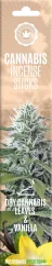 Kannabiksen suitsuketikut Kuiva kannabis & Vanilja